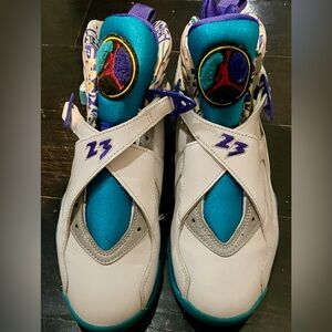 Excellent Condition, Jordan sneakers. Size 7.5 Multi-color.